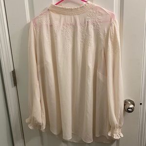 Loft sheer shirt